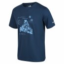 Fingal VI Graphic T-Shirt Blau S