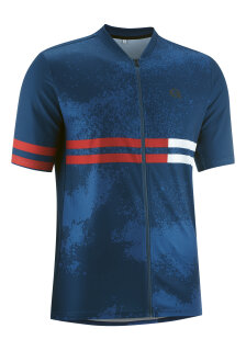 Isonzo Bike Shirt 1/2-Arm Blau XL
