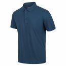 Sinton Herren Polo-Shirt Mondlichtblau 5XL