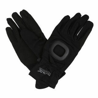 Softshell Handschuhe mit LED Schwarz S/M
