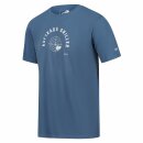 Fingal Slogan II Active T-Shirt Sternen-Blau L