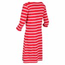 Paislee Kleid Rot/Weiß gestreift 42