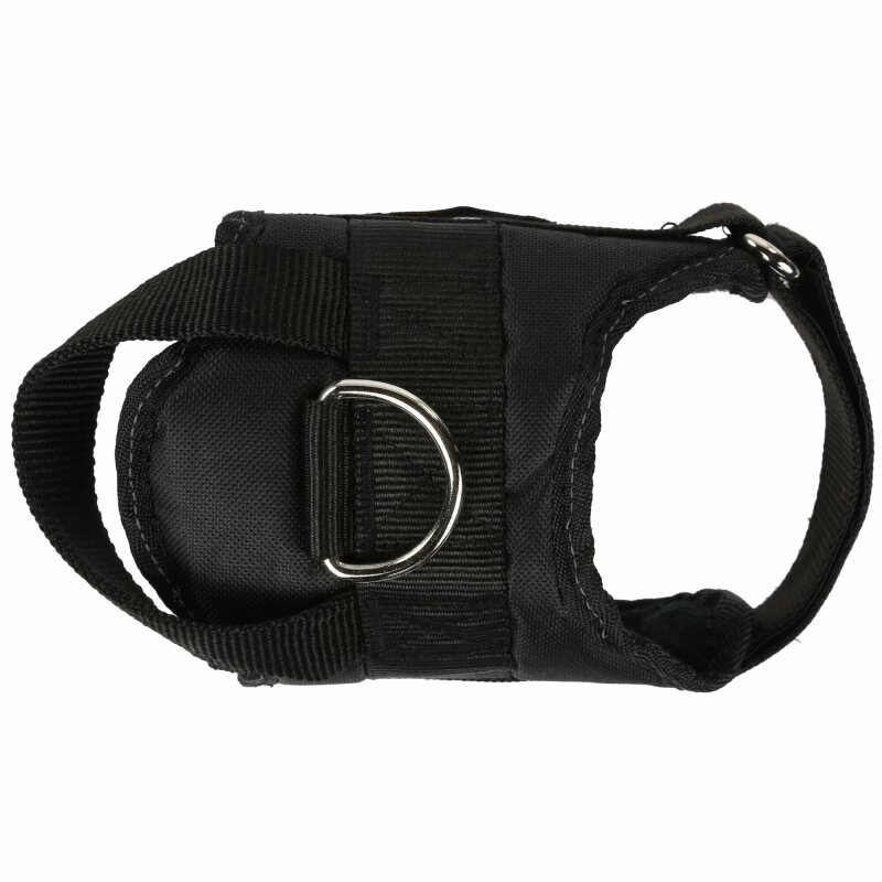Refl Dog Harness Black S