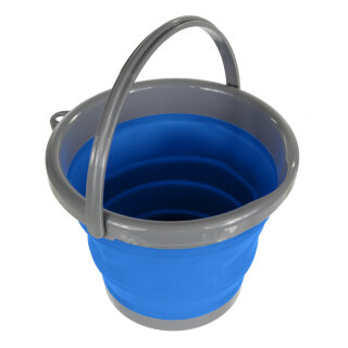TPR Foldng Bucket Oxford Blue Sgl